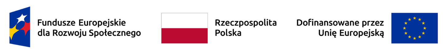 Fundusze Europejskie dla Rozwoju Społecznego, Rzeczpospolita Polska, Dofinansowane przez Unię Europejską